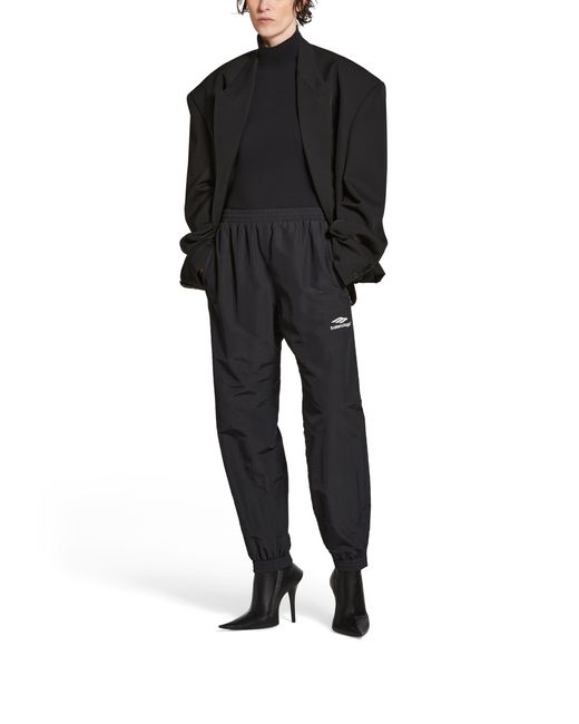 Balenciaga Black 3b Sports Icon Regular Tracksuit Pants