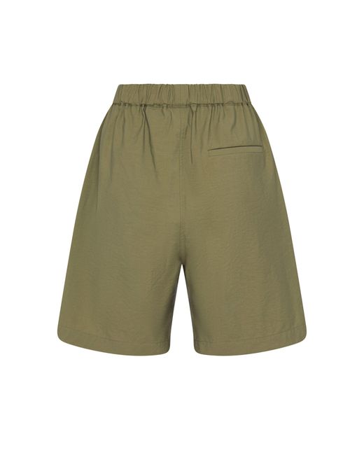 Loewe Green Long Shorts With Large Pockets