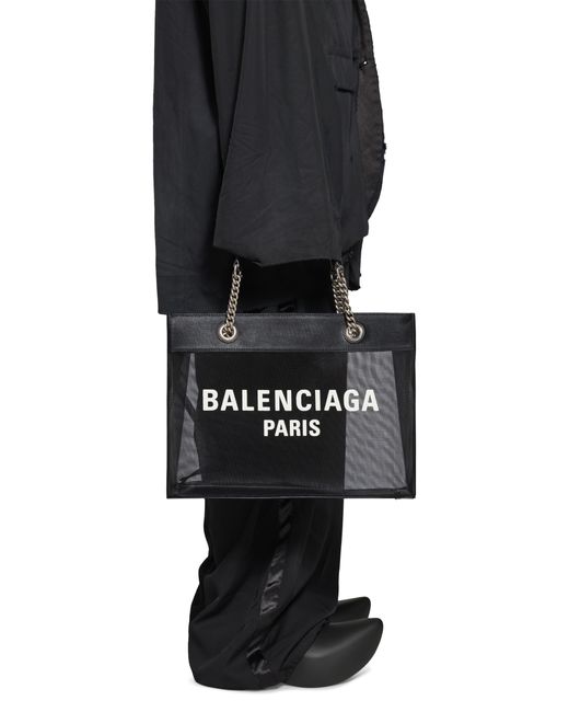 Balenciaga Black Sac Cabas Duty Free Moyen Modèle