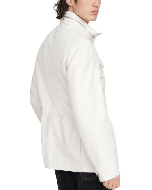 Brunello Cucinelli White Field Jacket for men