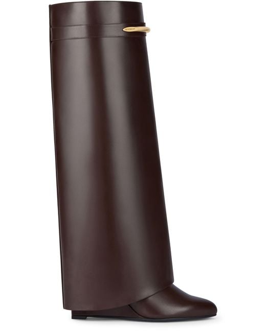 Givenchy Brown Shark Boots