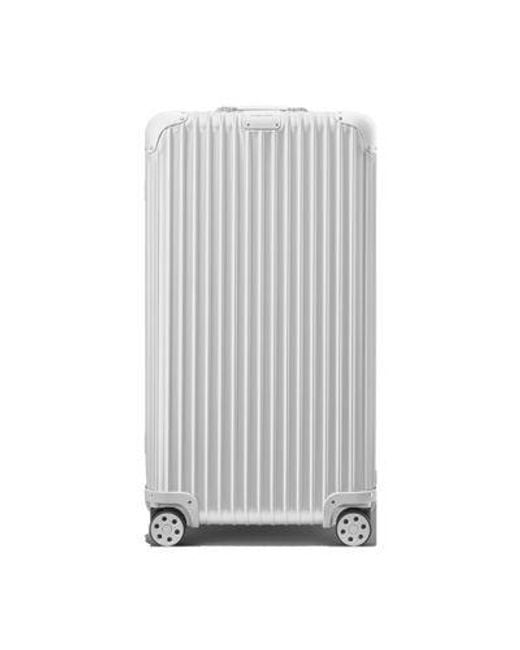Rimowa Gray Original Trunk Xl Luggage for men