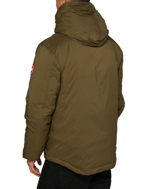 Canada Goose Lodge Hooded Jacket in Green for Men Lyst