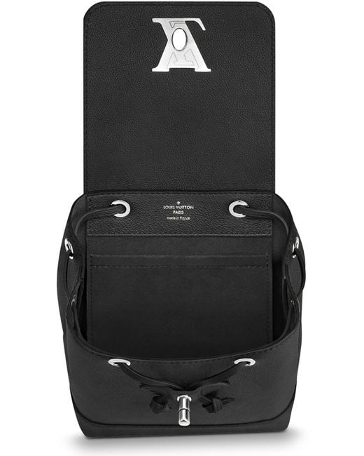 calfskin lockme mini backpack