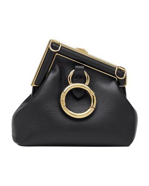 Fendi Nano First Charm in Black | Lyst