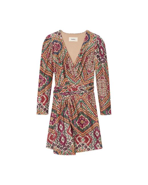 Ba&sh Brown Kleid Tola