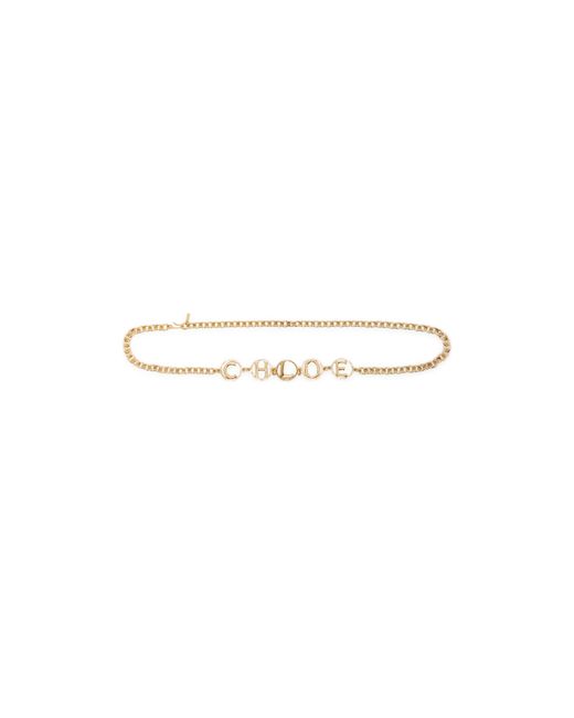Chloé Metallic Gürtel Chloé
