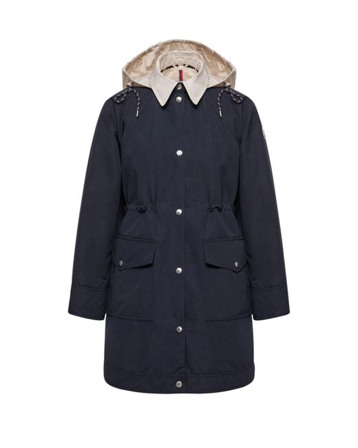 Moncler Blue Begonia Parka