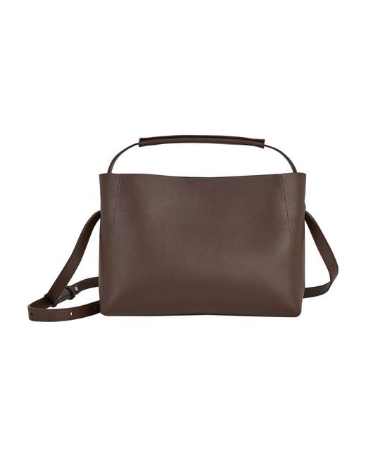 Flattered Brown Hedda Midi Handbag