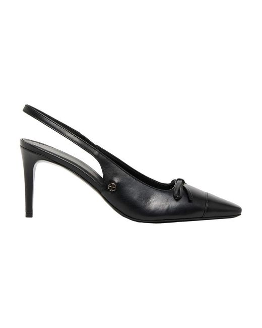Anine Bing Black Freya Slingbacks