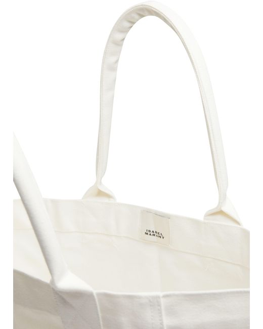Petit sac cabas Yenky Isabel Marant en coloris White
