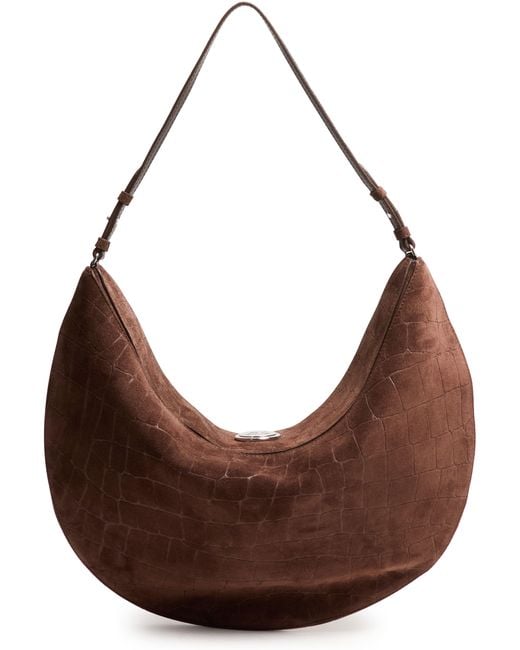 Jacquemus Brown Tasche The Calisso Rond