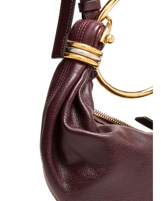 Chloé Brown Bracelet Hobo Bag
