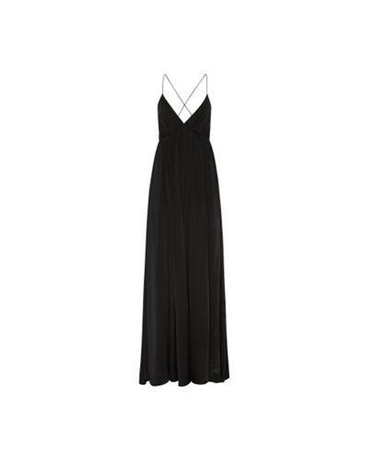 Zimmermann Black Silk Slip Dress