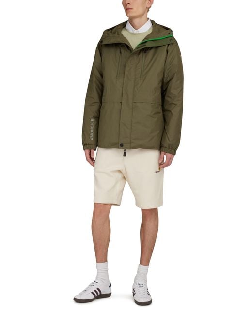3 MONCLER GRENOBLE Windbreaker Jacket in Green for Men Lyst