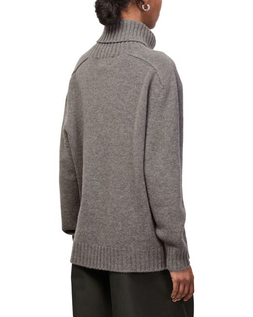 Pull À Col Roulé En Cachemire Bompard en coloris Gray