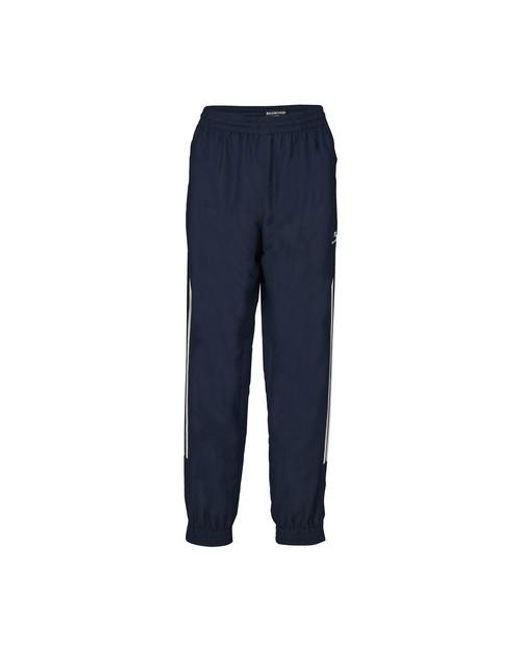 Balenciaga Blue Sporty B Regular Tracksuit Pants for men