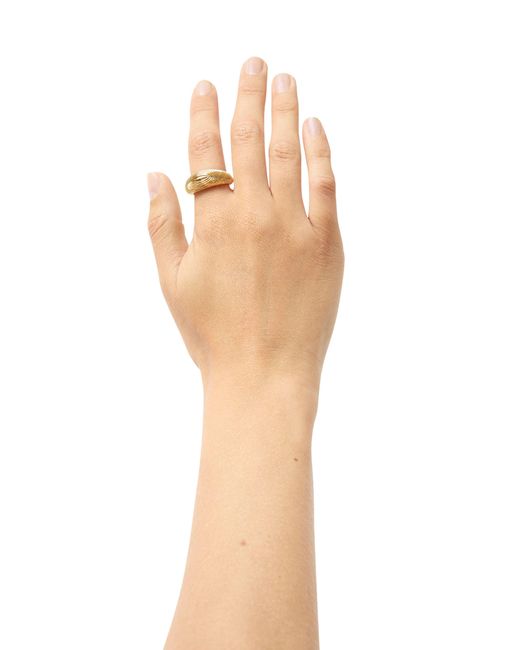 LIE STUDIO Metallic Ring Audrey
