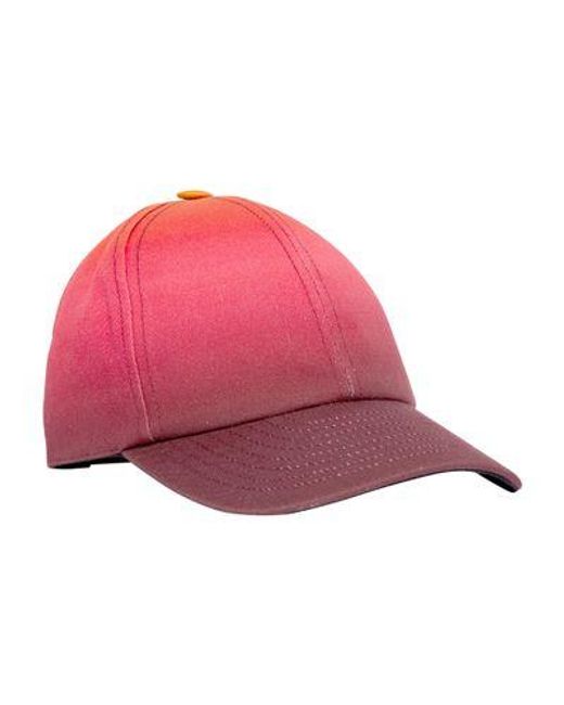 Courreges Pink Gradient Sunset Cap