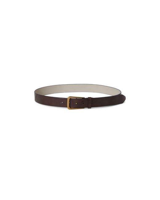 Brunello Cucinelli Brown Leather Belt