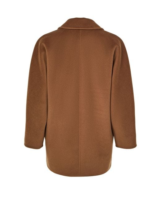 Max Mara Brown Rebus Coat