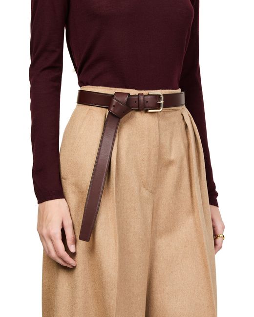 Max Mara Brown New Buckle Belt