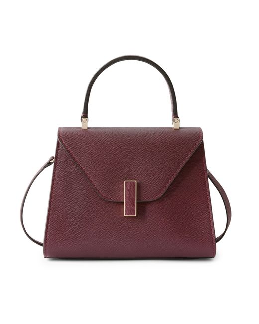 Valextra Purple Mini-Tasche Iside