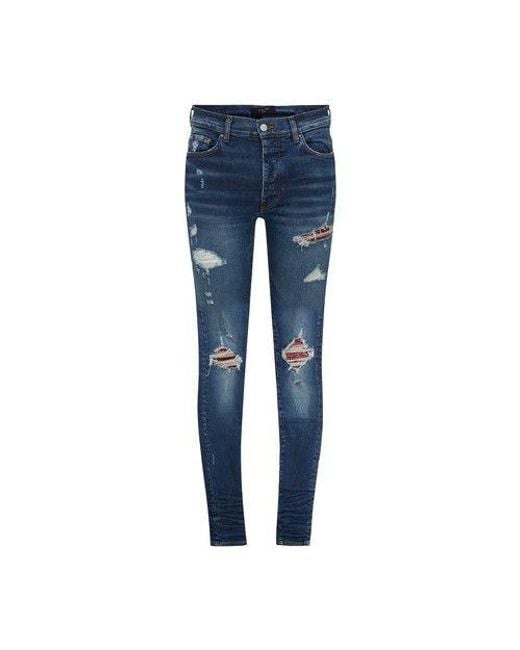 Amiri Bandana Mx1 Jean in Blue for Men Lyst