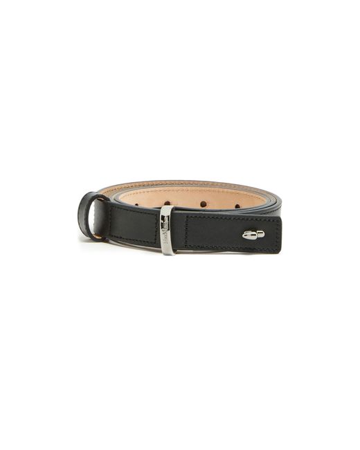 Max Mara Black Loop Belt 25 Mm