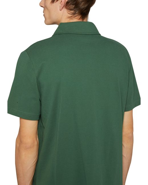 A.P.C. Green Austin Polo Shirt for men