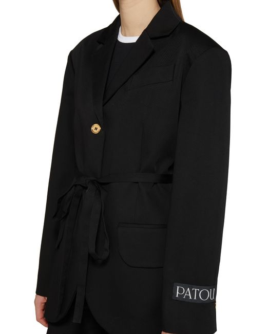 Patou Black Suit Jacket