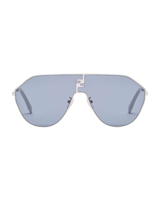 Fendi Blue Ff Match Sunglasses for men