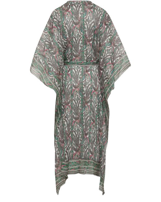 Isabel Marant Gray Bagadhi Kaftan Dress