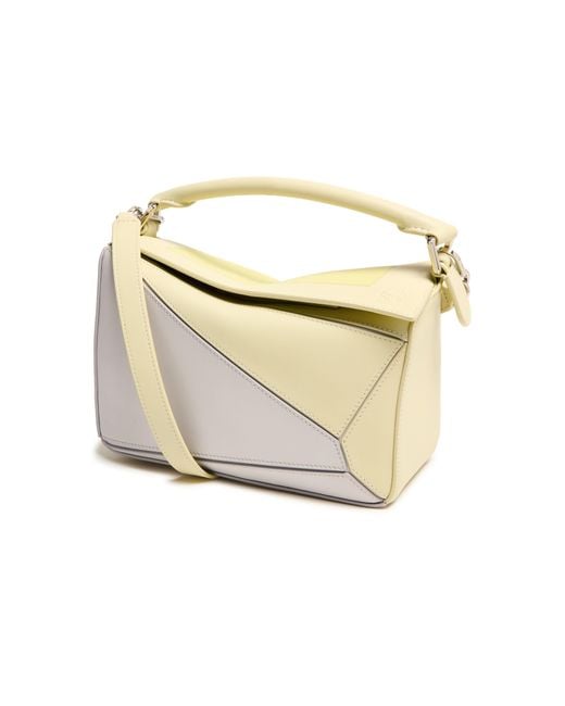 Loewe Metallic Small Puzzle Bag