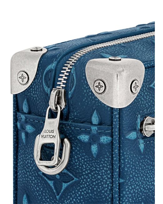 Malle Mini Soft Louis Vuitton pour homme en coloris Blue