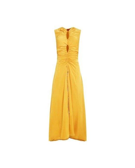 Altuzarra Yellow Kaya Dress