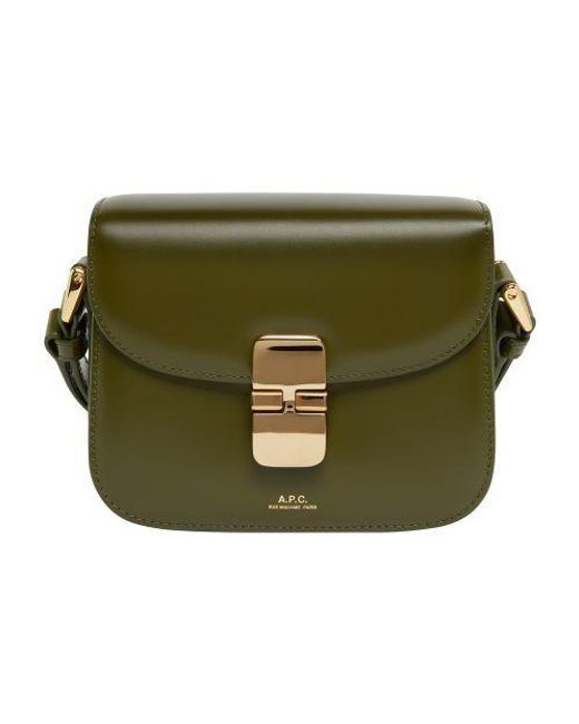 A.P.C. Green Grace Mini Bag