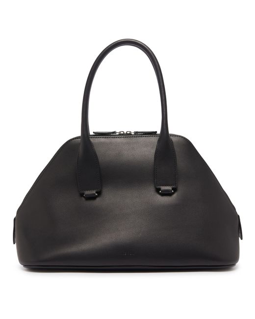 The Row Black Mittelgroße Schultertasche Devon