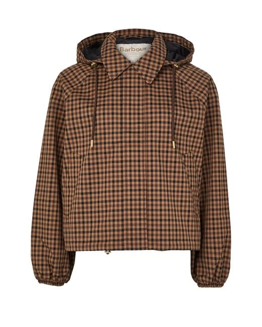 Barbour Brown Audrey Showerproof Jacket