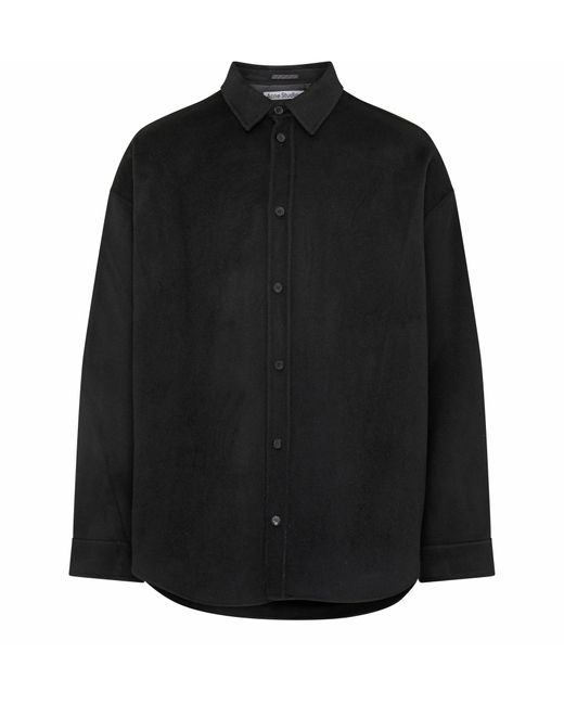 Acne Jackenhemd mit langen Ärmeln in Black für Herren
