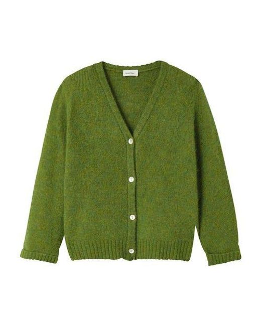 American Vintage East Cardigan in Green Lyst