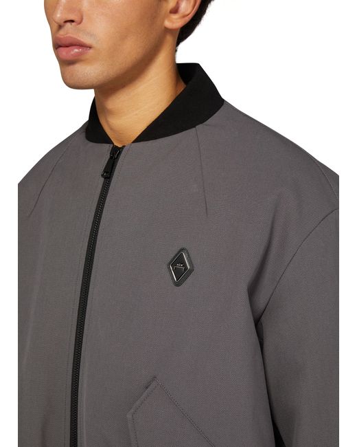 A_COLD_WALL* Gray Panelled Bomber Jacket for men