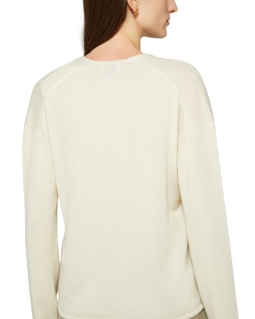 Anine Bing White Athena Sweater
