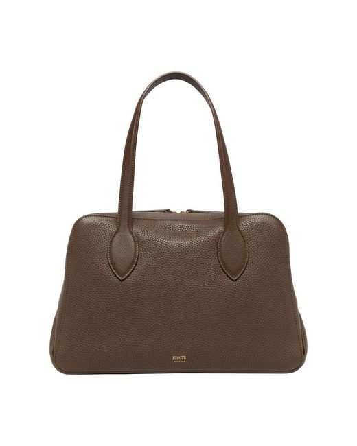 Khaite Brown Maeve Medium Handbag