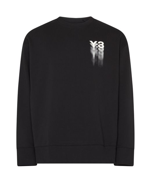 Y-3 Black Gfx Sweatshirt for men