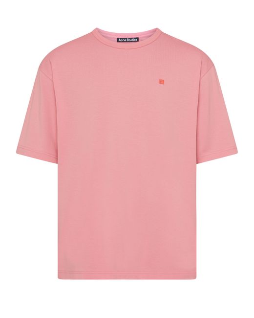 T-shirt manches courtes Acne pour homme en coloris Pink