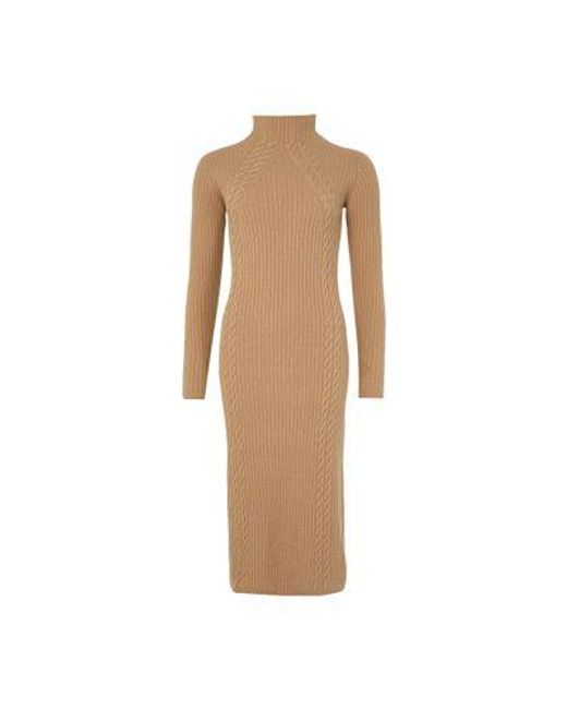 Max Mara Natural Zella Knitted Dress