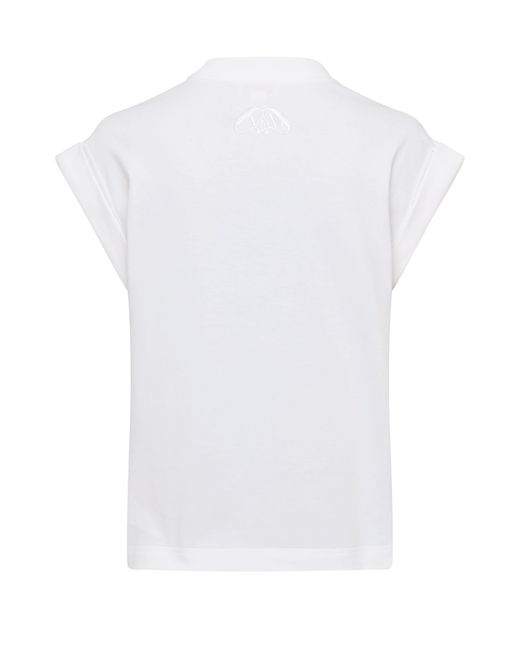 Alexander McQueen White Button T-shirt