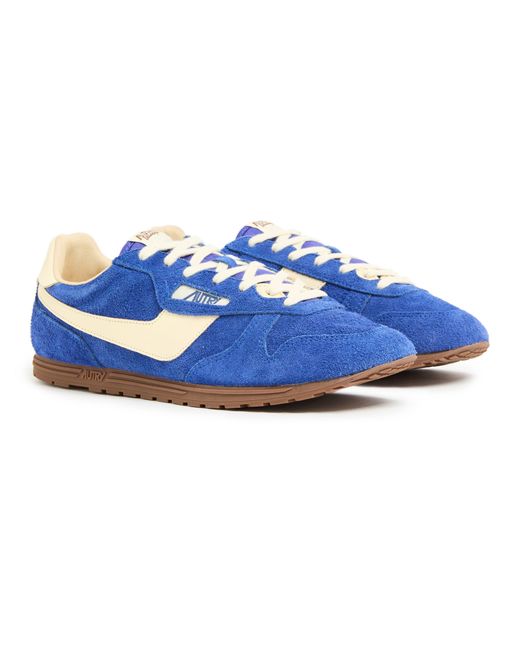 Autry Blue Windspin Low Sneakers for men