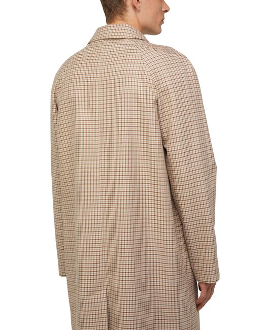 A.P.C. Natural Mac Phil Rallonge Coat for men